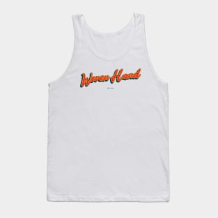 Woven Hand Tank Top